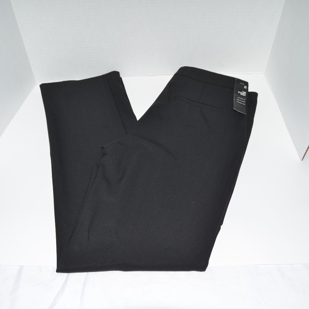 NWTs Jones New York Women's Size 8 Sydney Stretch Straight Leg Dress Pants
